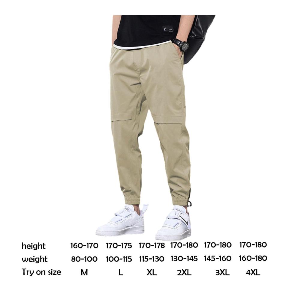 Herren Jogginghose mit Fleecefutter - Warme Laufhose für Workout und Gym Taschen Größe M-4XL