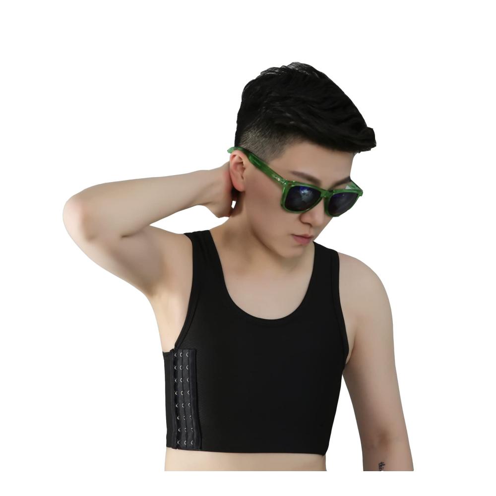 Tomboy Trans Lesbian Shapewear Chest Binder & Bustiers für Atmungsaktiven Komfort