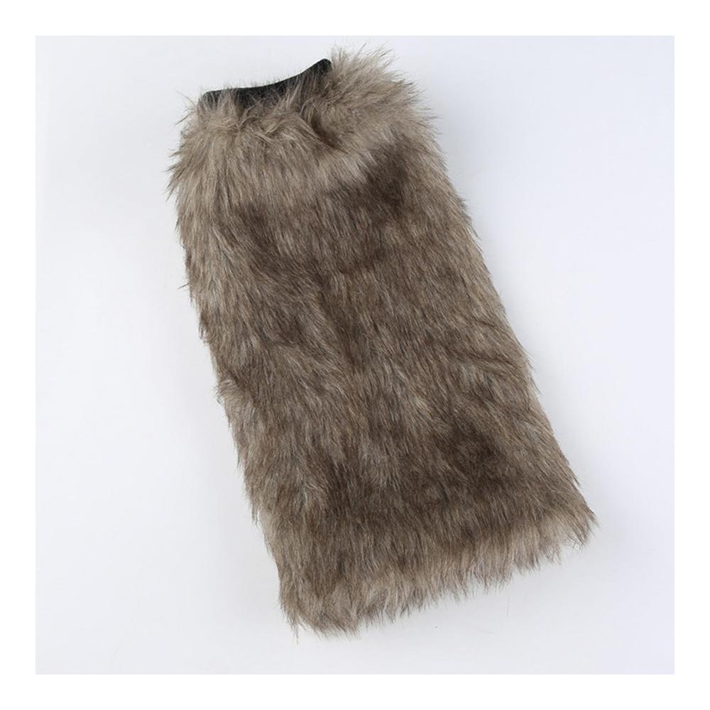 Flauschige Damen-Beinwärmer Stulpen für kaltes Wetter & Party-Spaß
