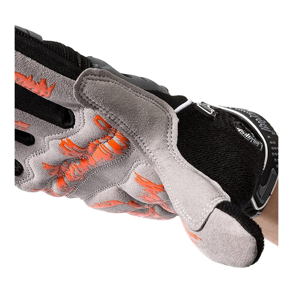 MTB Fahrradhandschuhe für Frühling/Herbst - Stoßfestes Pad ideale Begleiter für Outdoor-Aktivitäten