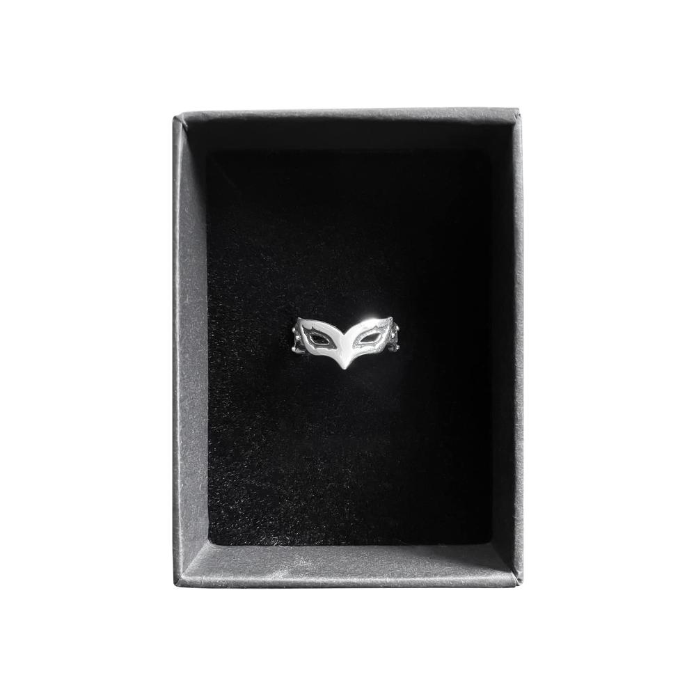 Anime Persona 5 Joker Ring - Verstellbarer S925 Sterling Silber Cosplay Ring (58mm) für Damen und Herren