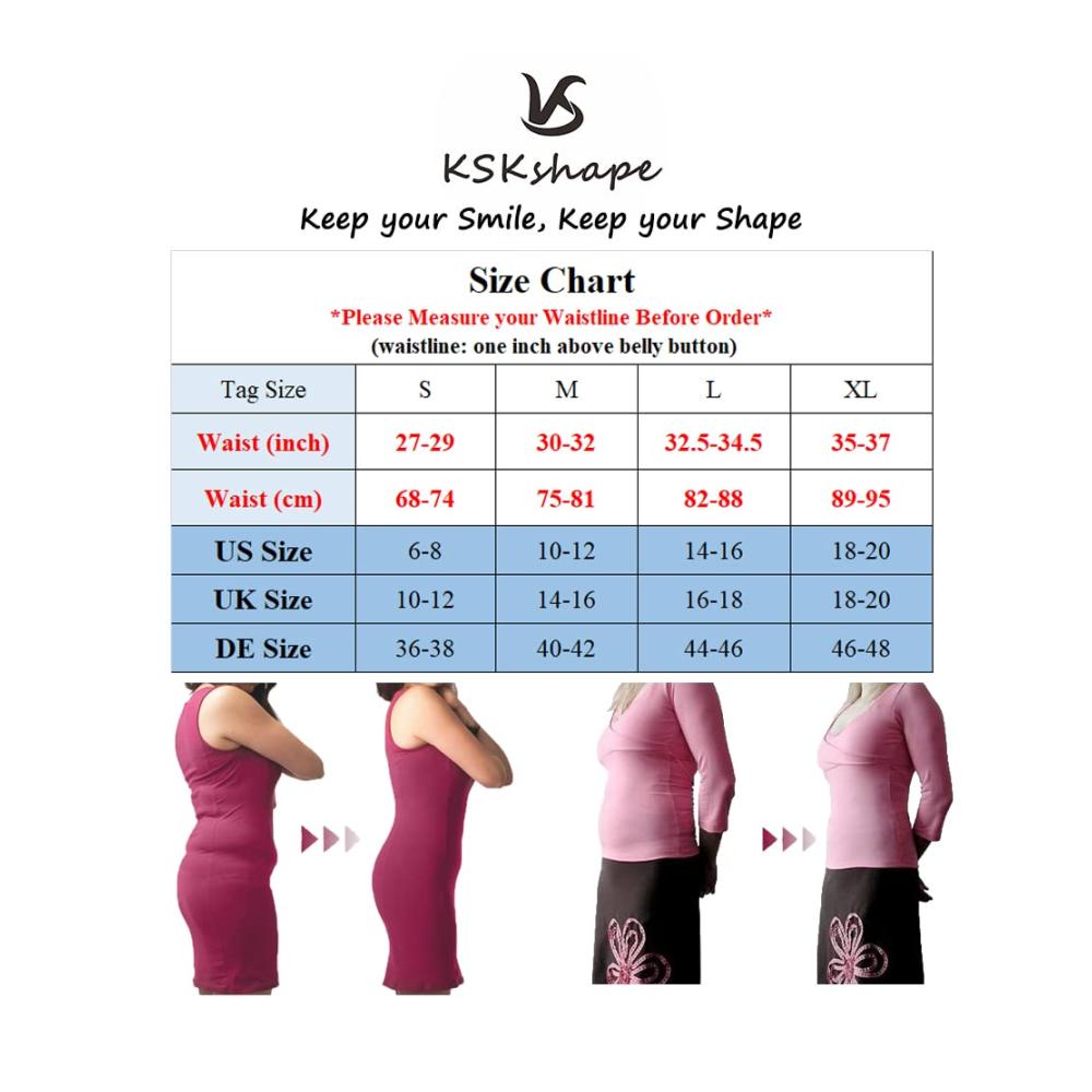 Shapewear Damen Hohe Taille Miederslip für Bauchweg-Effekt