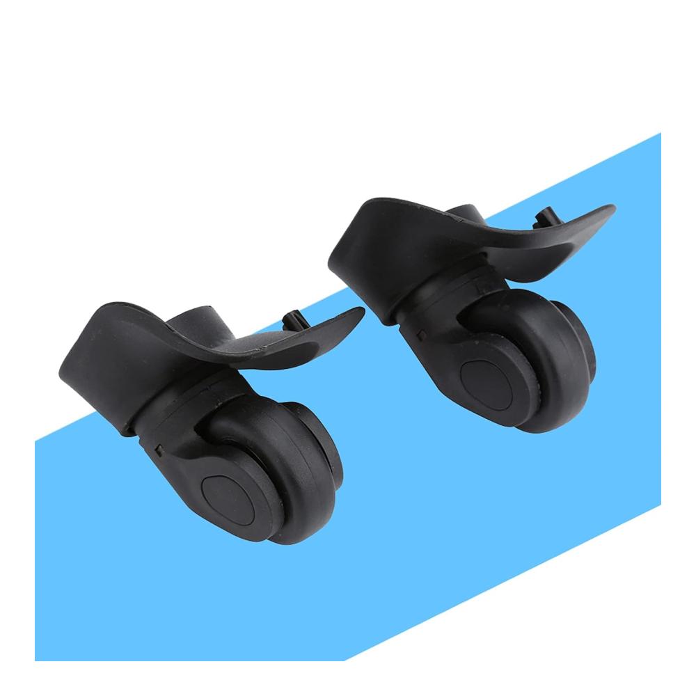 Gepäck-Sets 2 Stück/Set – Hochwertige PVC-Gepäckräder mit Kunststofflagern für Reisekoffer Ersatzräder und Reparaturset für optimale Mobilität