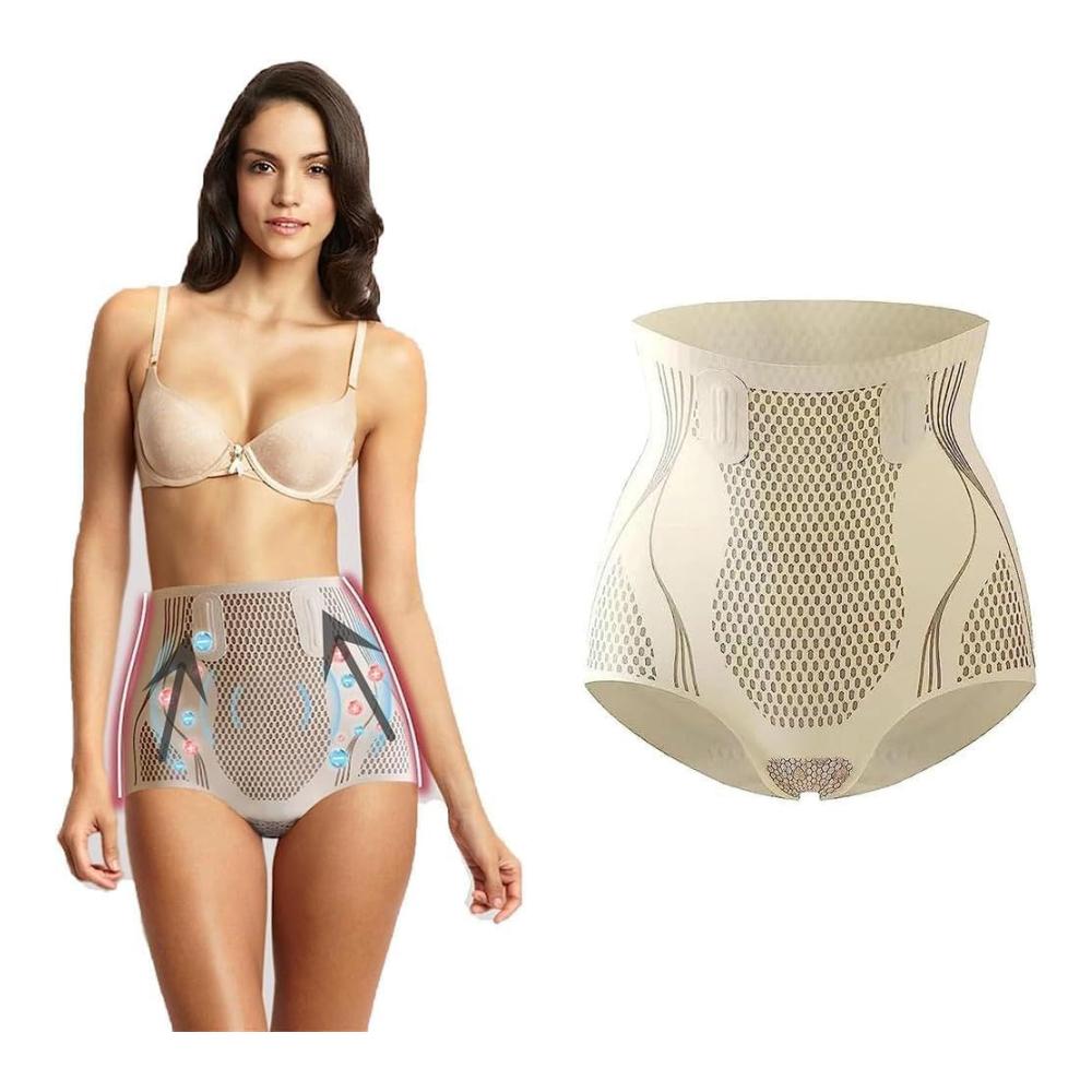 Bauchbänder Ice Silk Ion Fiber - Effektives Hüftlifting und postpartale Taillenformung mit Dreiecksunterwäsche