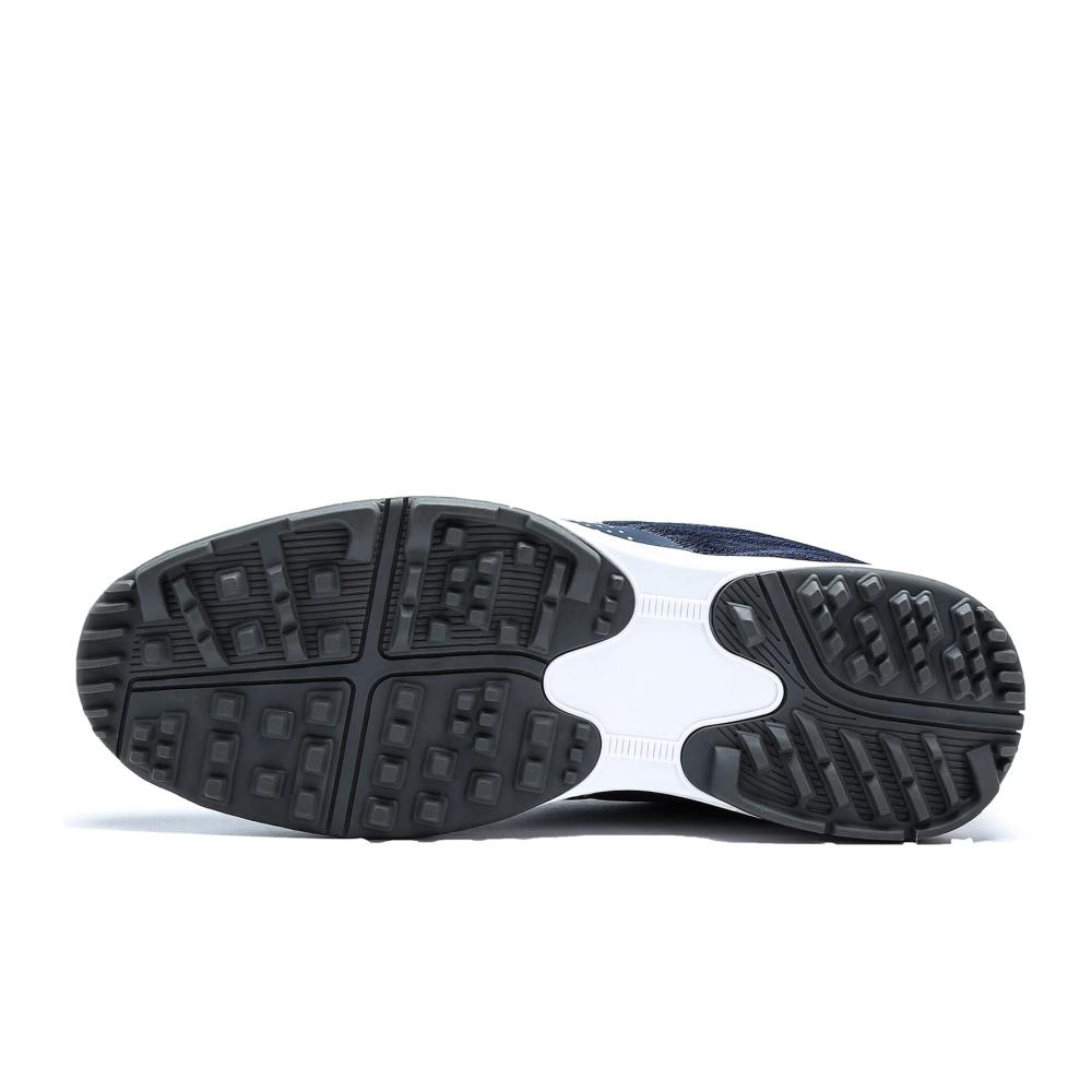 Herren Wasserdichte Golfschuhe für ultimativen Komfort Spikeless Sport-Turnschuhe mit Anti-Rutsch-Sohle - Profi Golfschuhe