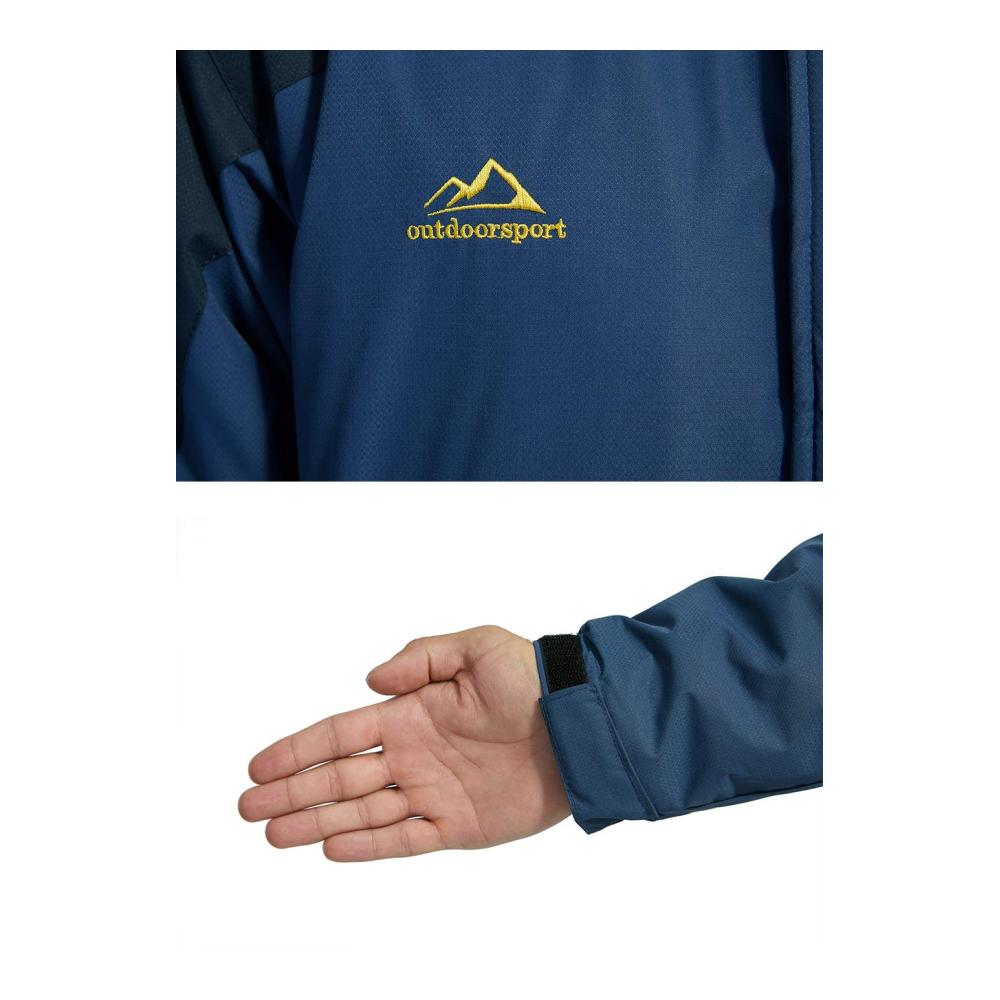 EKLENTSON Herren Winterjacke - die perfekte Outdoor Skijacke für Wandertouren und Schneeabenteuer mit Kapuze