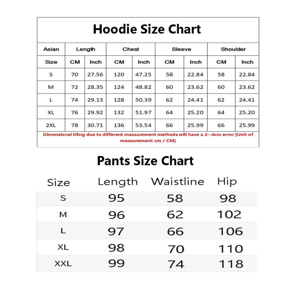 Herren Trainingsanzüge NOFS Streetwear | Buchstaben Druck Hoodies und Jogginghosen Y2K | Hip Hop Hose und Sporthosen | Streetwear Tracksuit für den Herbst und Winter