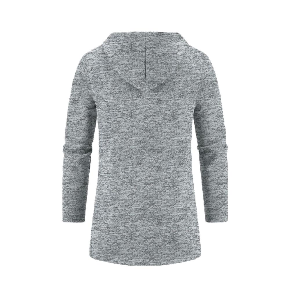 Herren Softshelljacke mit Kapuze – Wintermantel Lang Slim Fit Business Style | Wollmantel für Männer mit Kapuzenpulloverjacke Trenchcoat Design | Windbreaker Warme Wolle für den Winter