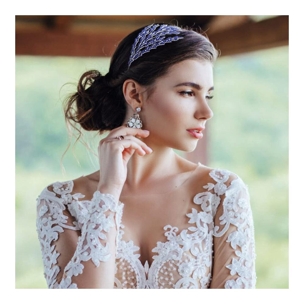 Strass-Diademe Elegantes Braut-Stirnband mit Glanz für Hochzeit und besondere Anlässe