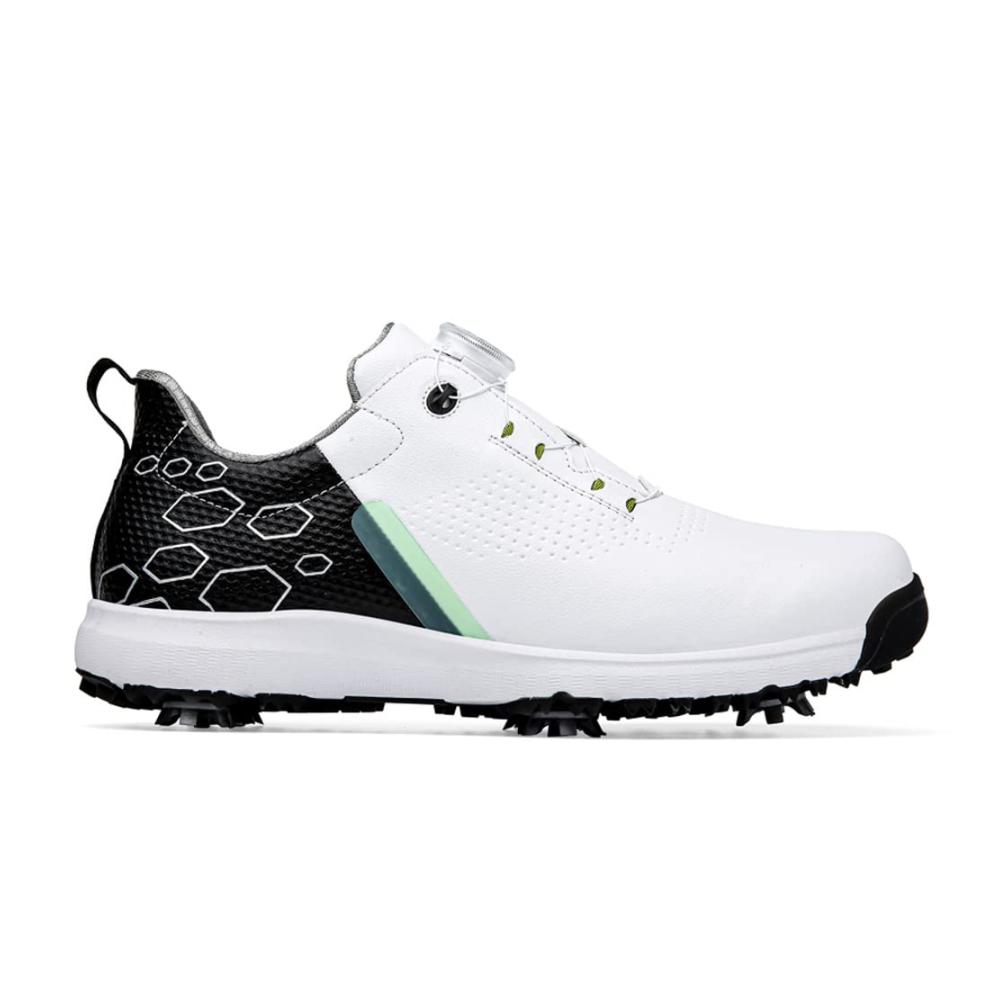 Wasserdichte Abriebfeste Herren Golfschuhe mit Rutschfestigkeit und Drehschnalle