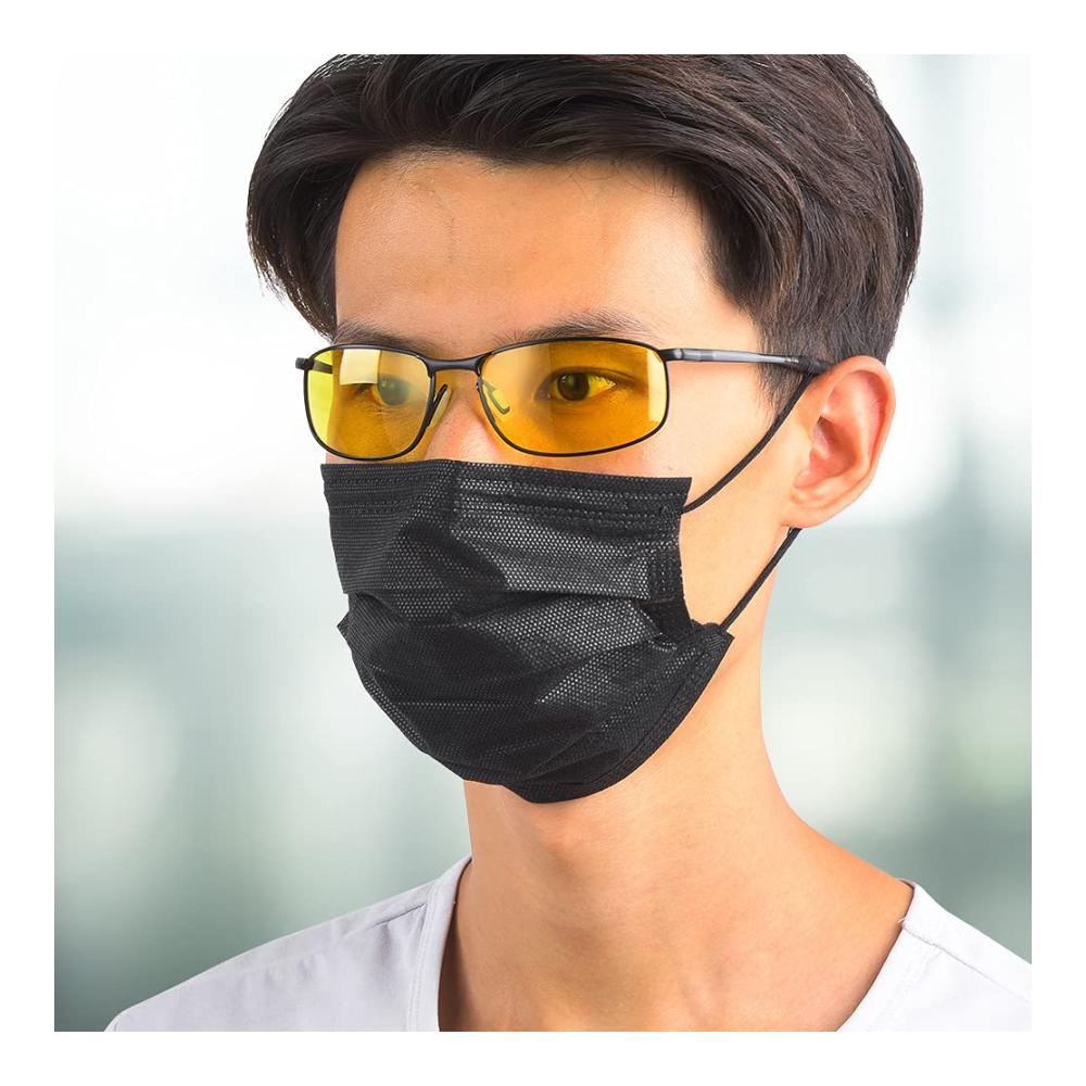 Nachtsichtbrille für Autofahrten - Polarisierte HD-Sonnenbrille mit Anti-Glare-Schutz | Getönte Sicherheitsbrille für Männer und Frauen | Inklusive praktischer Zip-Box