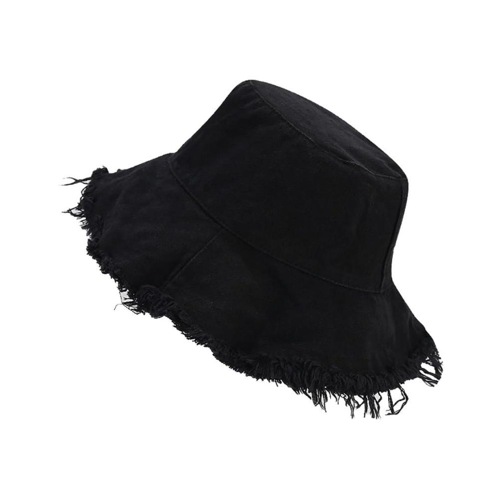 Ausgefranstes Schwarz