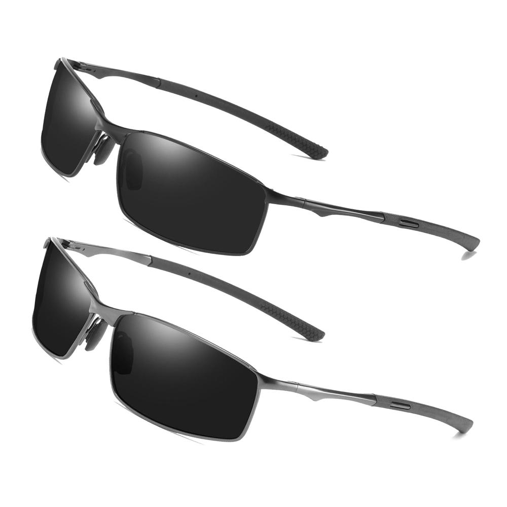 Herren Polarisierte Sport-Sonnenbrille mit UV-Schutz für Outdoor-Aktivitäten