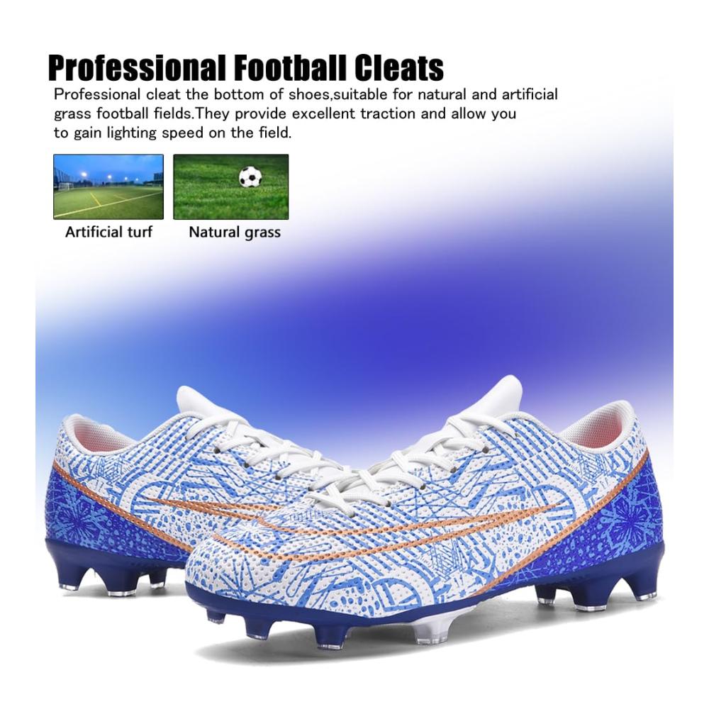 Fußballschuhe Herren & Kinder – Ag/Fg Kunstrasen & Noppen Outdoor Futsal Schuhe