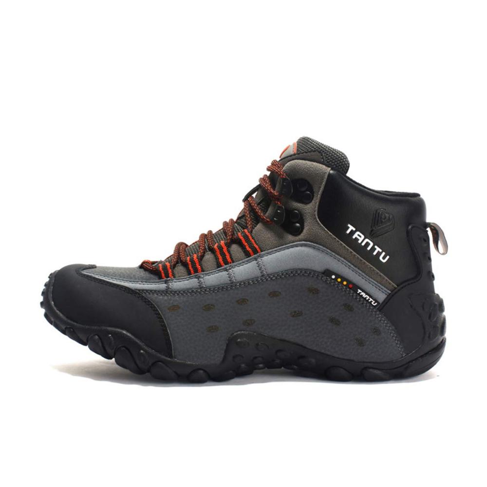 Outdoor High-Top Wanderschuhe für Herren – Große Größen rutschfeste Trekking- & Rucksack-Reiseschuhe
