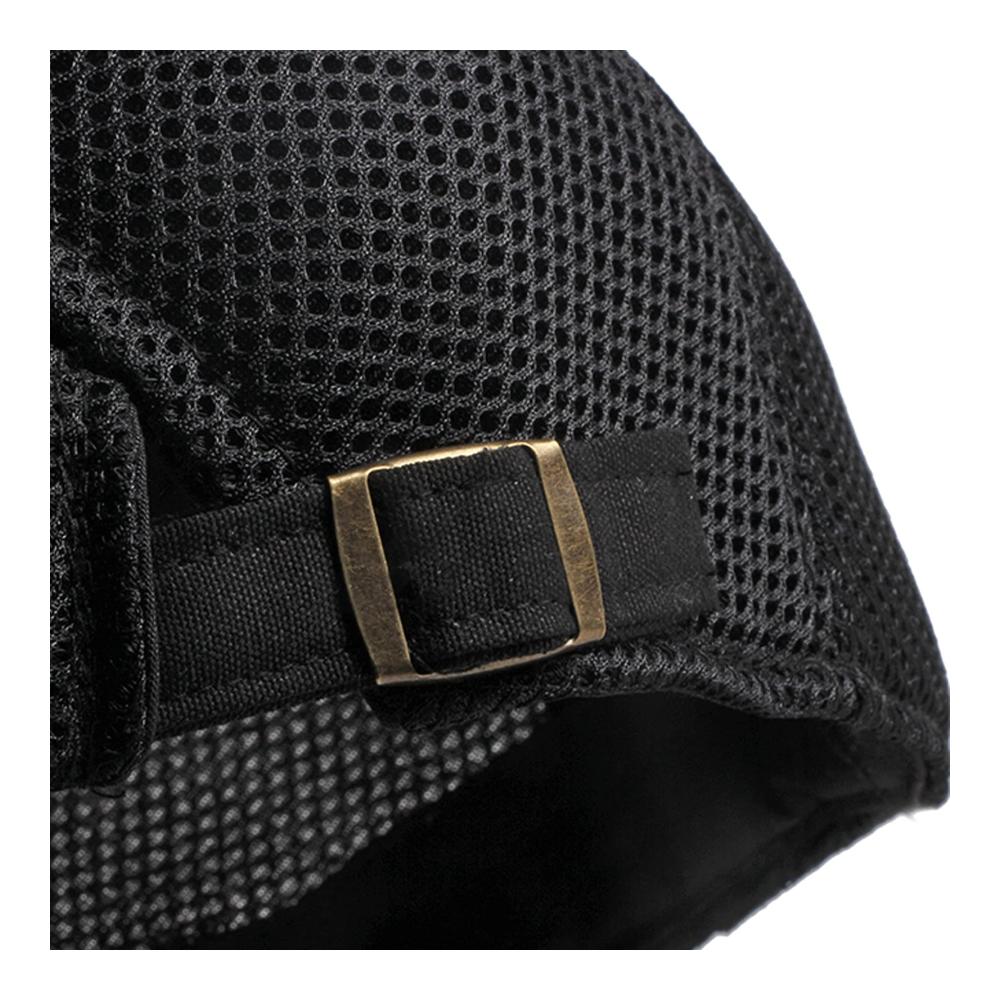 Sommerliche Herren Baskenmütze & Beret RDWESZOD Atmungsaktive Mesh Flat Cap für Fahrten und Jagd