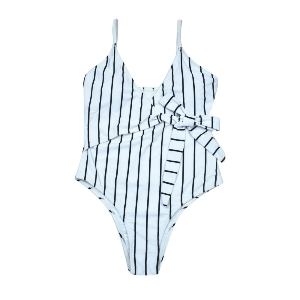 Monokinis Damen Figurformender Sport Badeanzug in Großen Größen mit Bauchweg-Effekt Sexy Push-Up Einteiler – Bademode für Damen