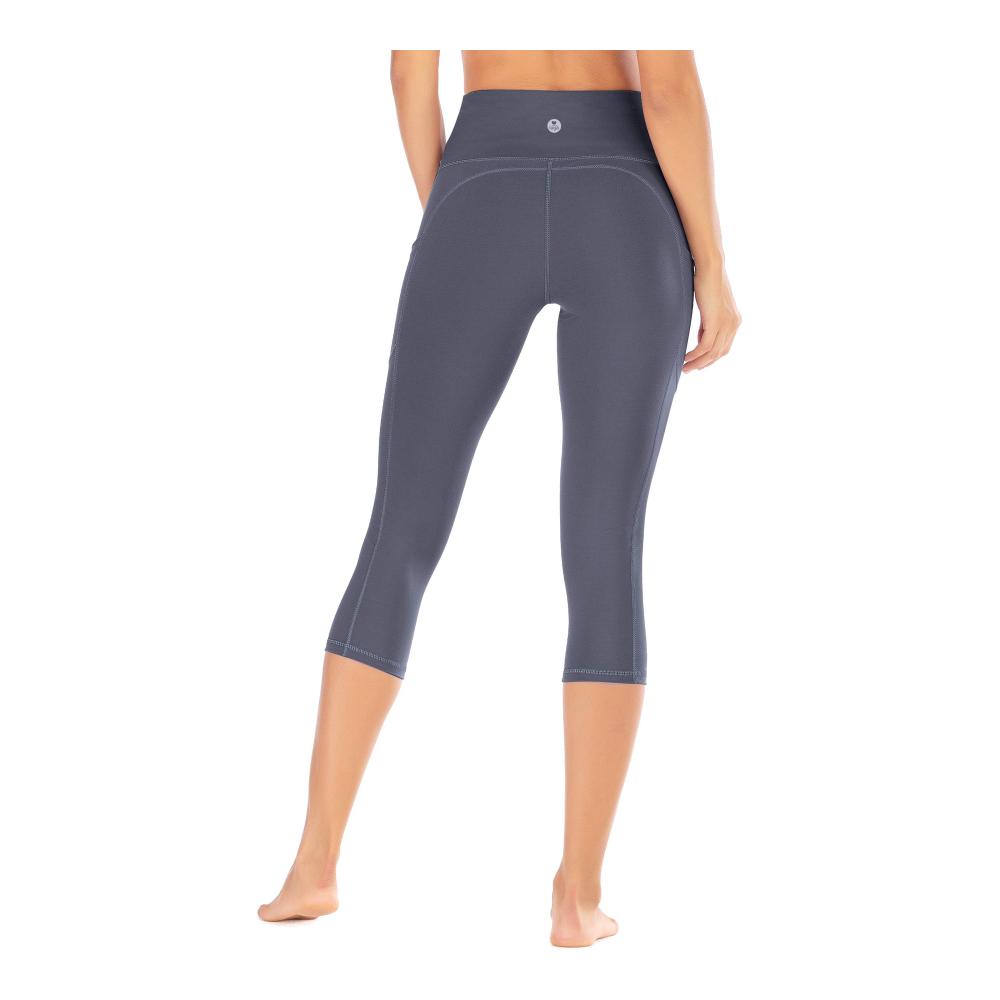Tummy Control High Waist Damen Leggings mit Taschen - 4-Wege-Stretch für Sport und Yoga