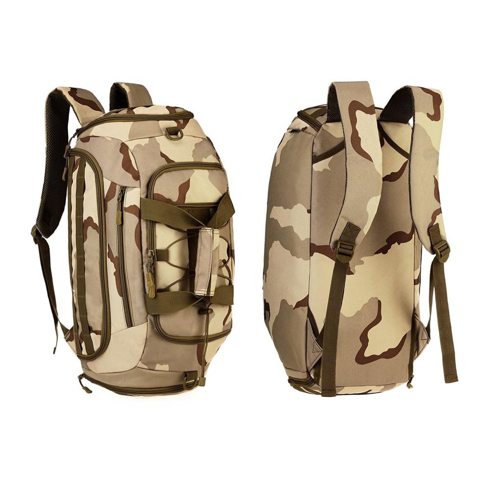 Taktischer Militärrucksack für Wandern Trekking und Camping - Wasserdichter Profi-Rucksack mit MOLLE-System für Reisen und Abenteuer