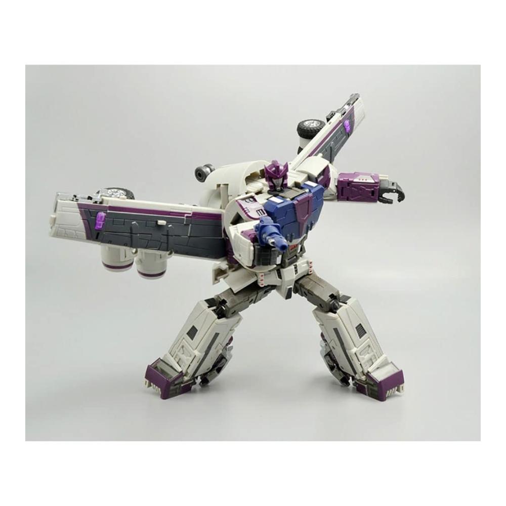 Transformers Third-Party Deluxe Edition UT Three-Change Warrior Y-01 Space Shuttle Tank Truck Action Figure - Hochwertige Schnürhalbschuhe inspiriert von La Chute De Cybertron und Movie Series - 25cm Höhe