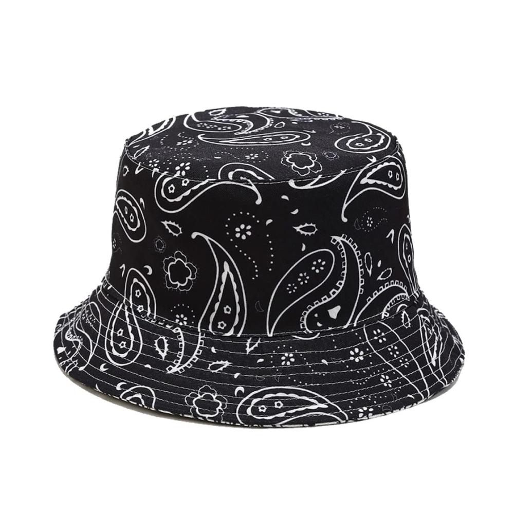 Paisley Weiß Schwarz