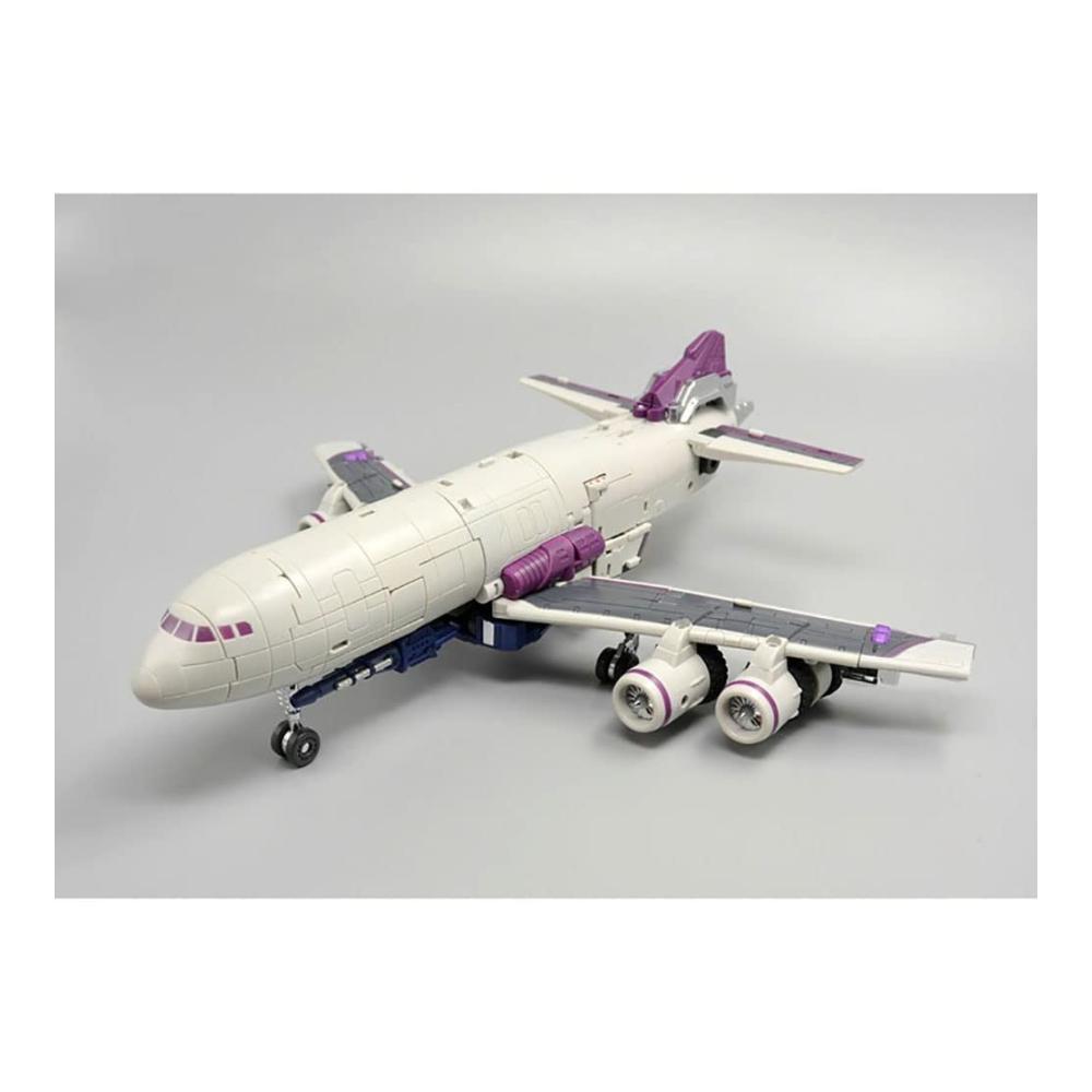 Transformers Third-Party Deluxe Edition UT Three-Change Warrior Y-01 Space Shuttle Tank Truck Action Figure - Hochwertige Schnürhalbschuhe inspiriert von La Chute De Cybertron und Movie Series - 25cm Höhe