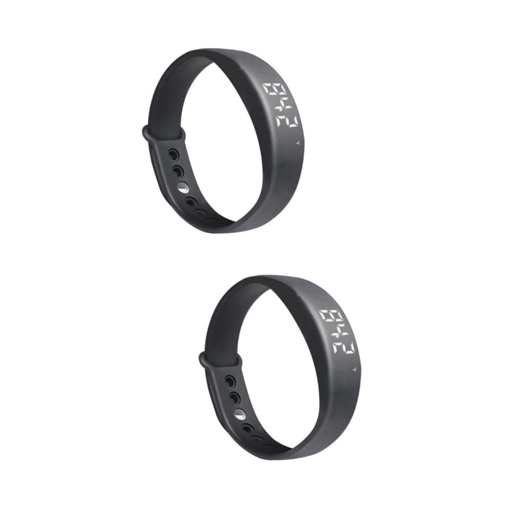 Fashion Smartwatches 2er Set für Herren – Intelligente Uhr mit Schrittzähler Atmungsaktives Armband und Korsage-Design – Sportliche Herrenuhren mit Stil
