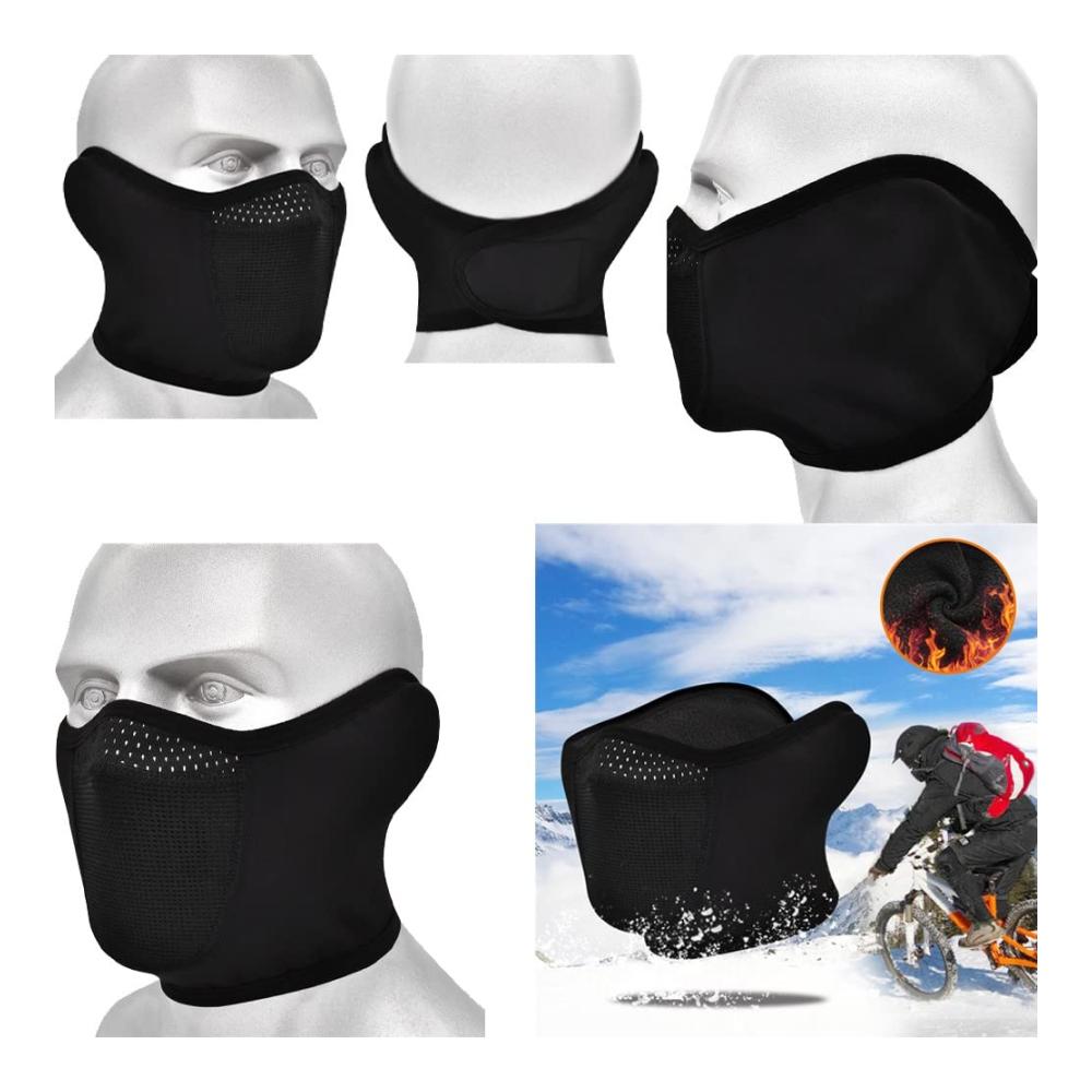 Herren Fahrradjacke - Winddicht Atmungsaktiv Wasserdicht - Mit Maske Leicht Verstaubar - Warm für Mountainbikes Laufen und mehr