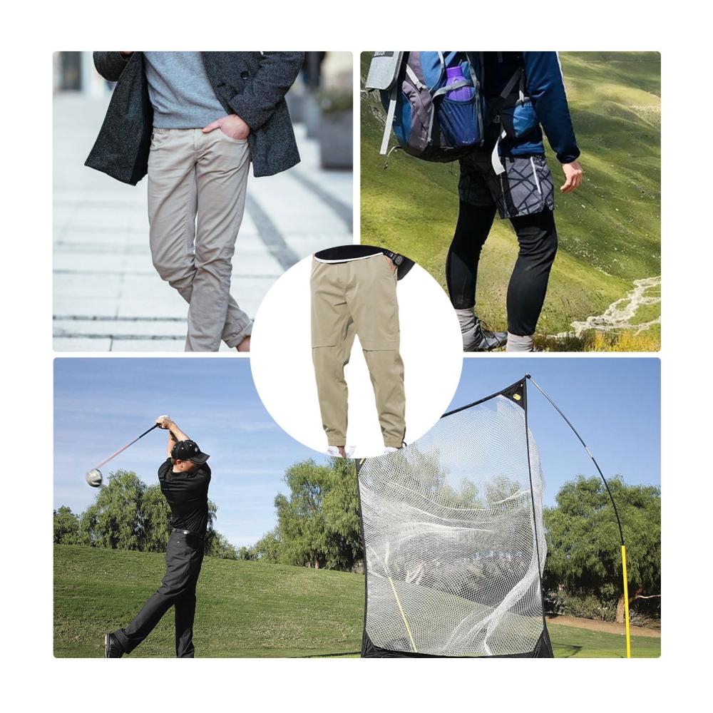 Herren Jogginghose mit Fleecefutter - Warme Laufhose für Workout und Gym Taschen Größe M-4XL