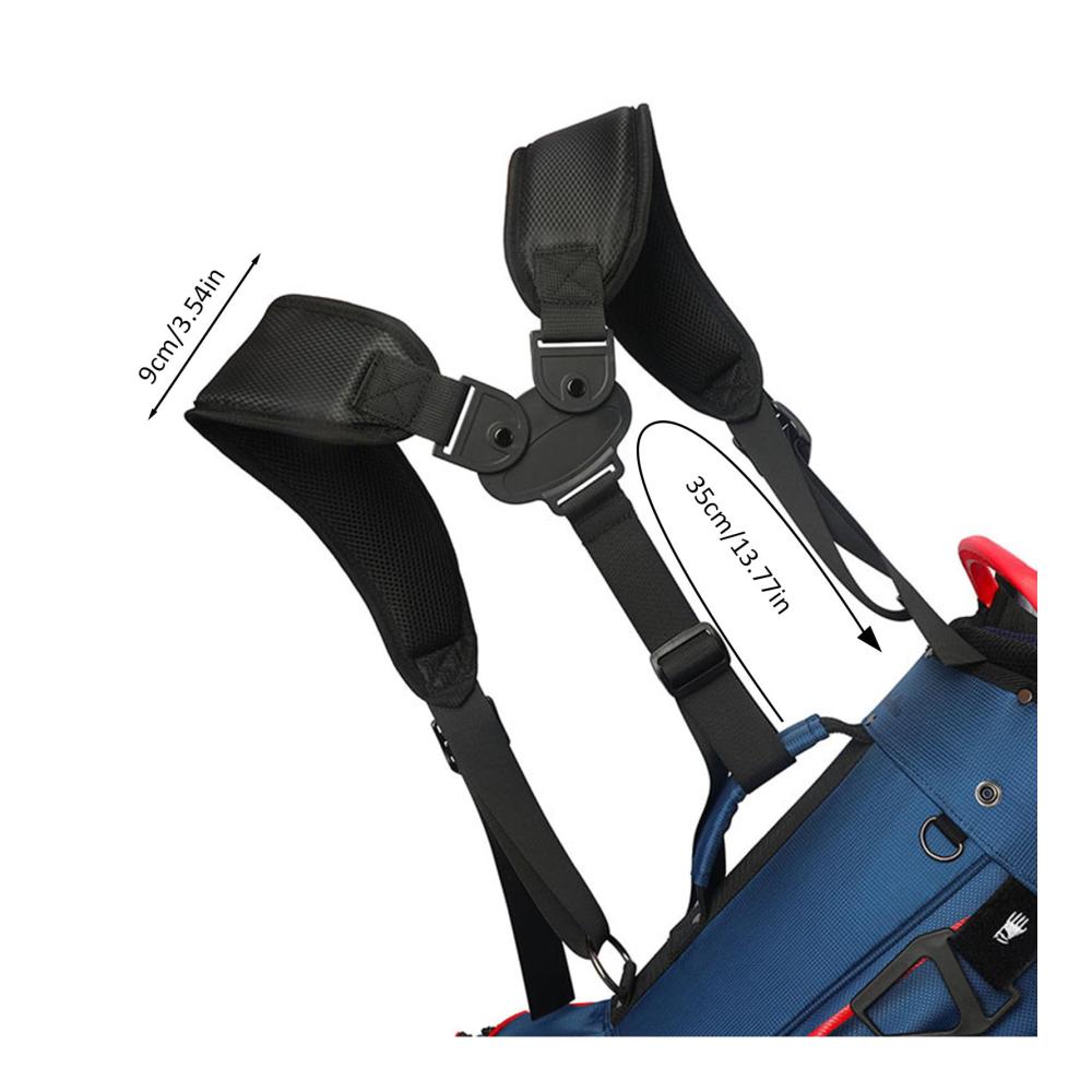 Golftasche Schultergurt Ersatz - Verstellbare Taschengurte für sicheren Halt - Rutschfester Umhängetaschengurt wasserdicht und stark - Ideal für Laptoptaschen & mehr