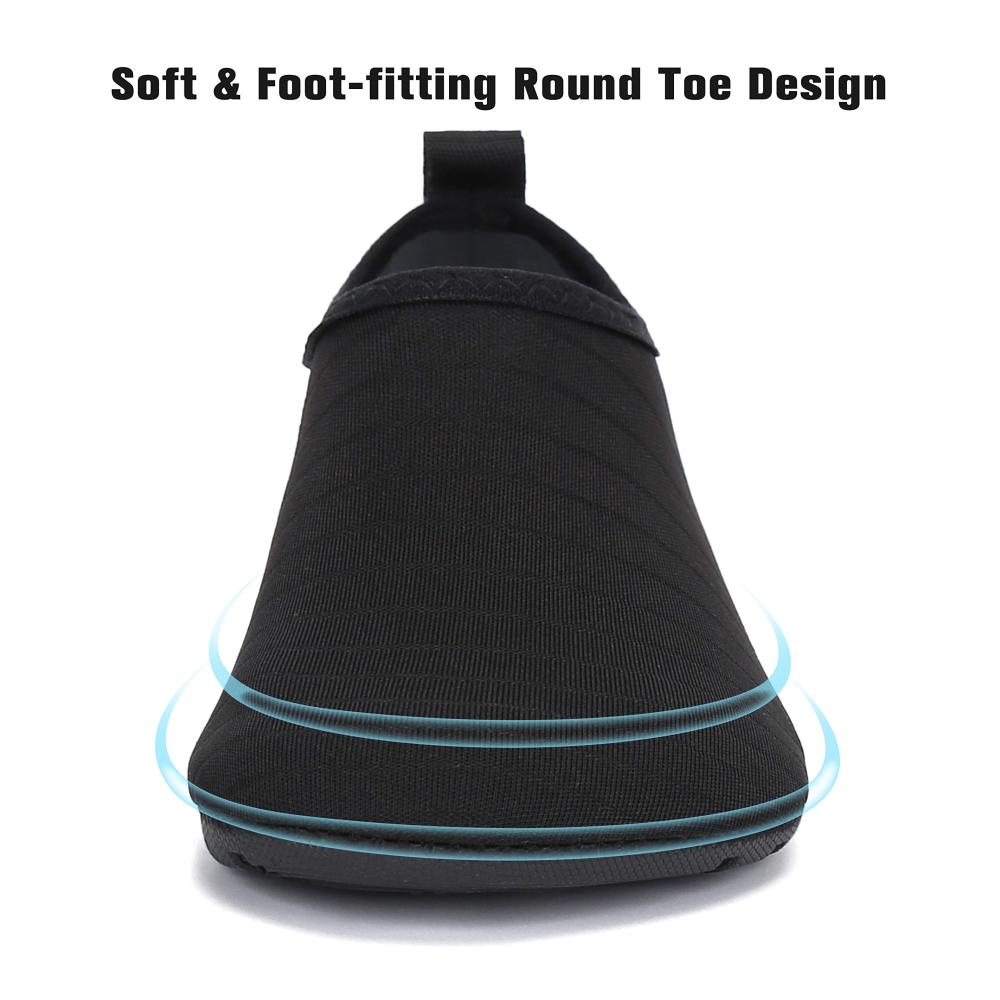 Schnell trocknende Aqua Badeschuhe für Herren und Damen - Ideale Schwimmschuhe für Strand und Pool
