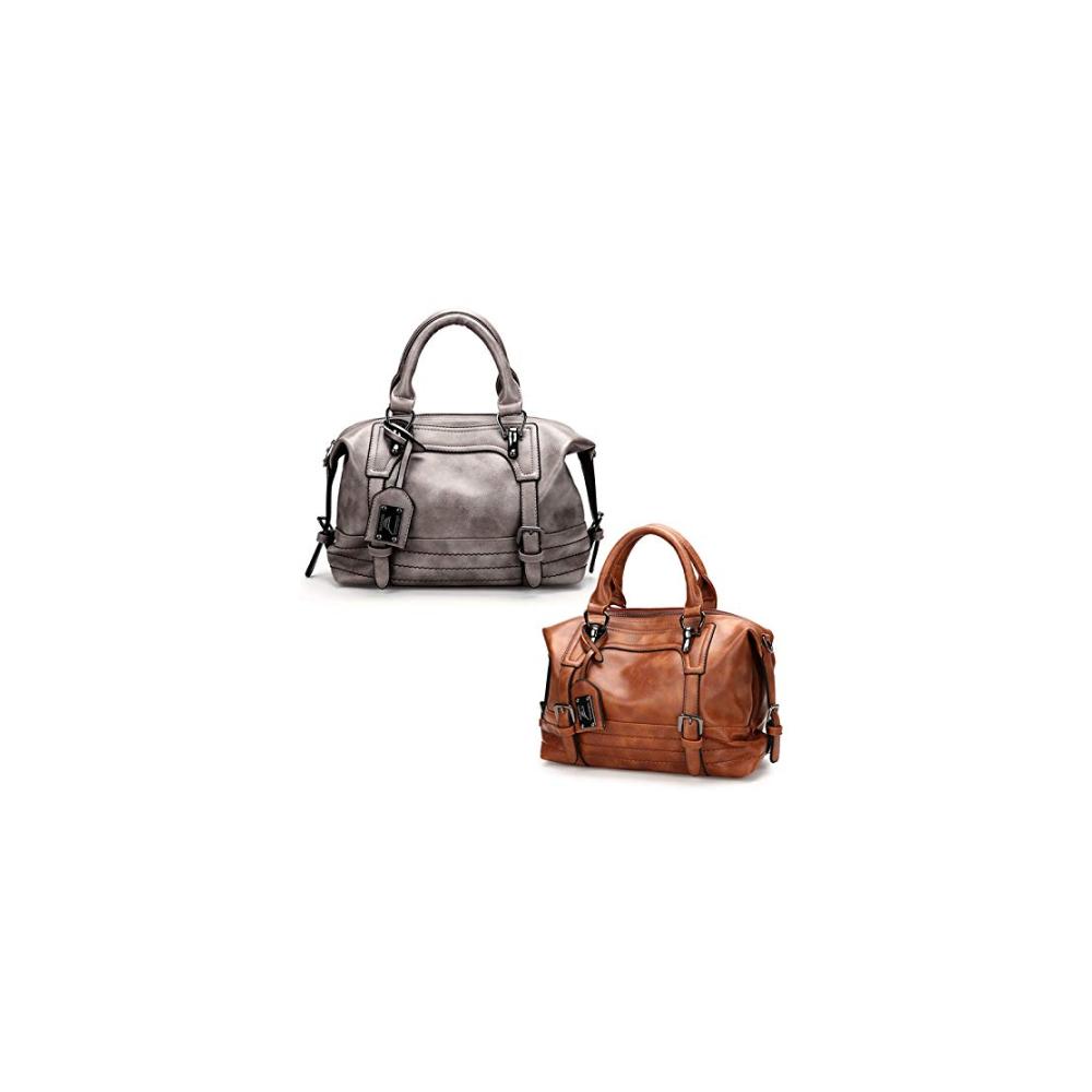 Damen-Umhängetasche aus braunem Leder - Stilvolle Schultertasche mit Eleganz und Funktionalität