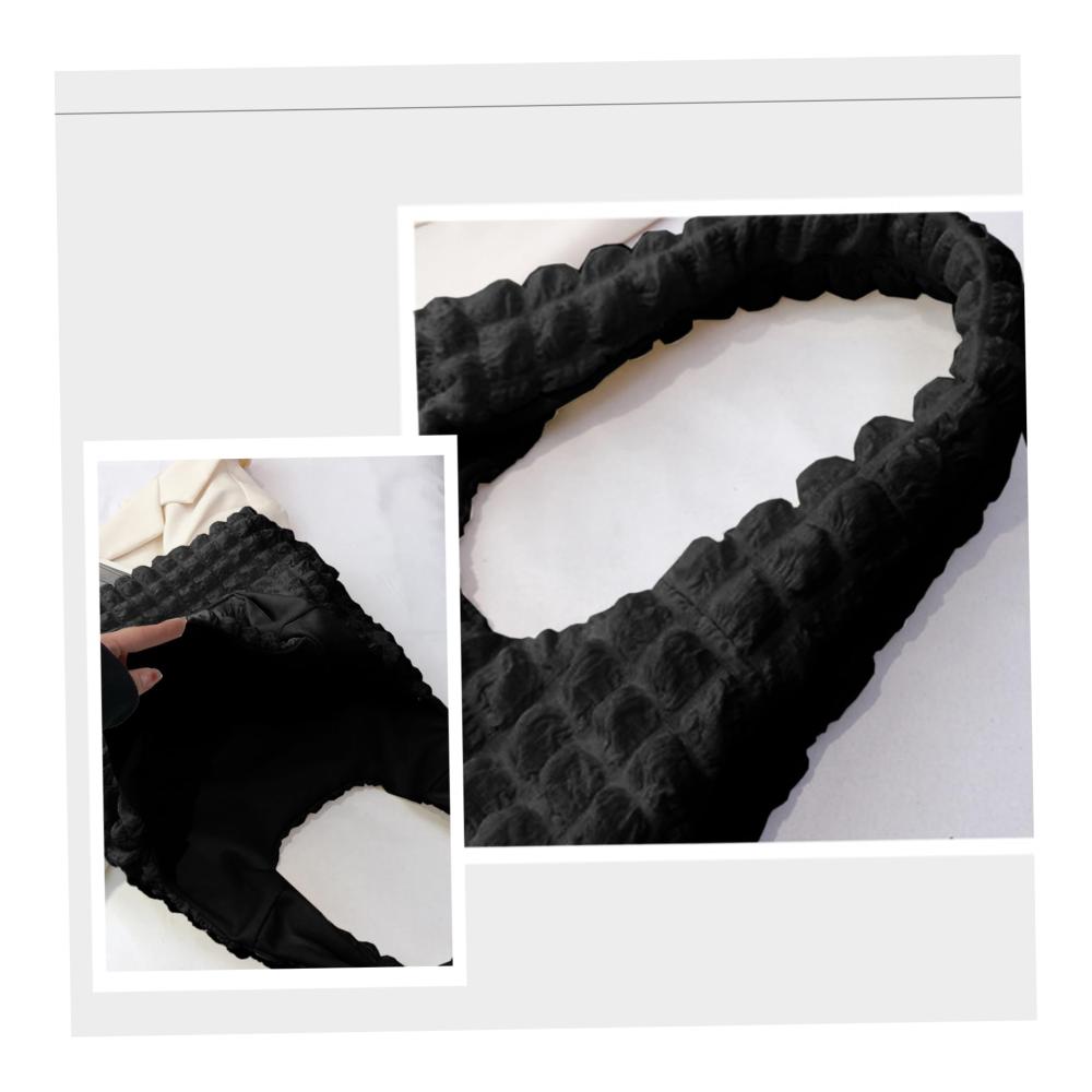 Gesteppte Damen-Shopper Leichte große Tasche für Reisen & Arbeit - Cloud Wolkenbeutel minimalistischer Stil Fluffy Einkaufstasche gepolsterte Handtasche mit hoher Kapazität