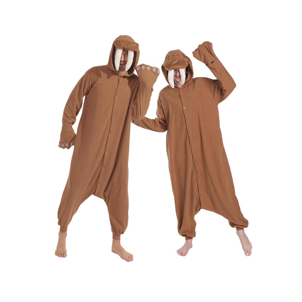Walross Schlafanzug Unisex - Perfekt für Halloween Cosplay & Weihnachten