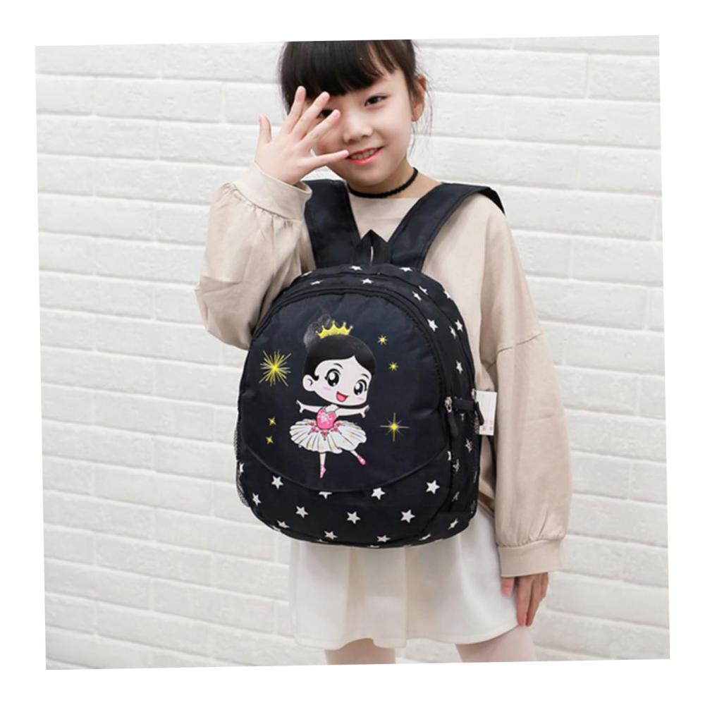 Ballett Rucksack-Set Tanz-Rucksack mit Kordelzug Schultasche Aufbewahrung für Ballettschuhe Mädchen Lateinischer Tanz Oxford Kind
