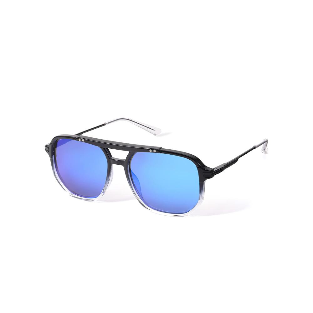 Premium Polarisierte Sonnenbrille mit 400 UV-Schutz für Herren und Damen | Leichter TR90-Rahmen Doppelsteg-Design