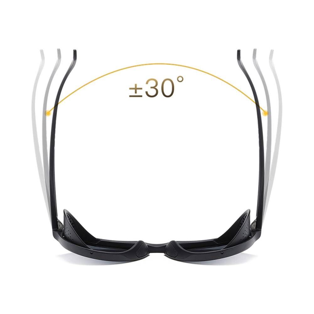 Polarisierte UV400-Sonnenbrillen für sicheres Fahren Shopping und Reisen - Unisex Schutzbrillen mit Seitenschutz und Nachtsicht (Color B