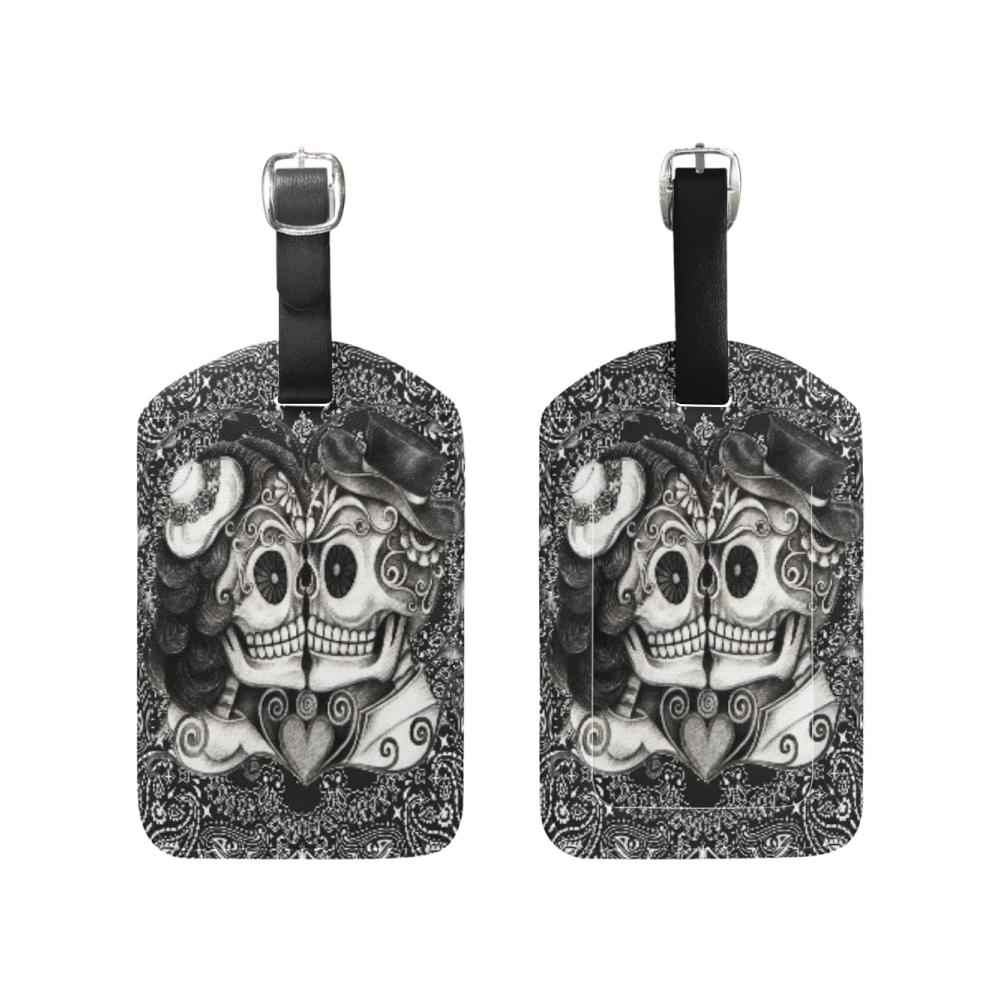 Totenkopf-Gepäckanhänger für Koffer & Handgepäck - Einzelstück