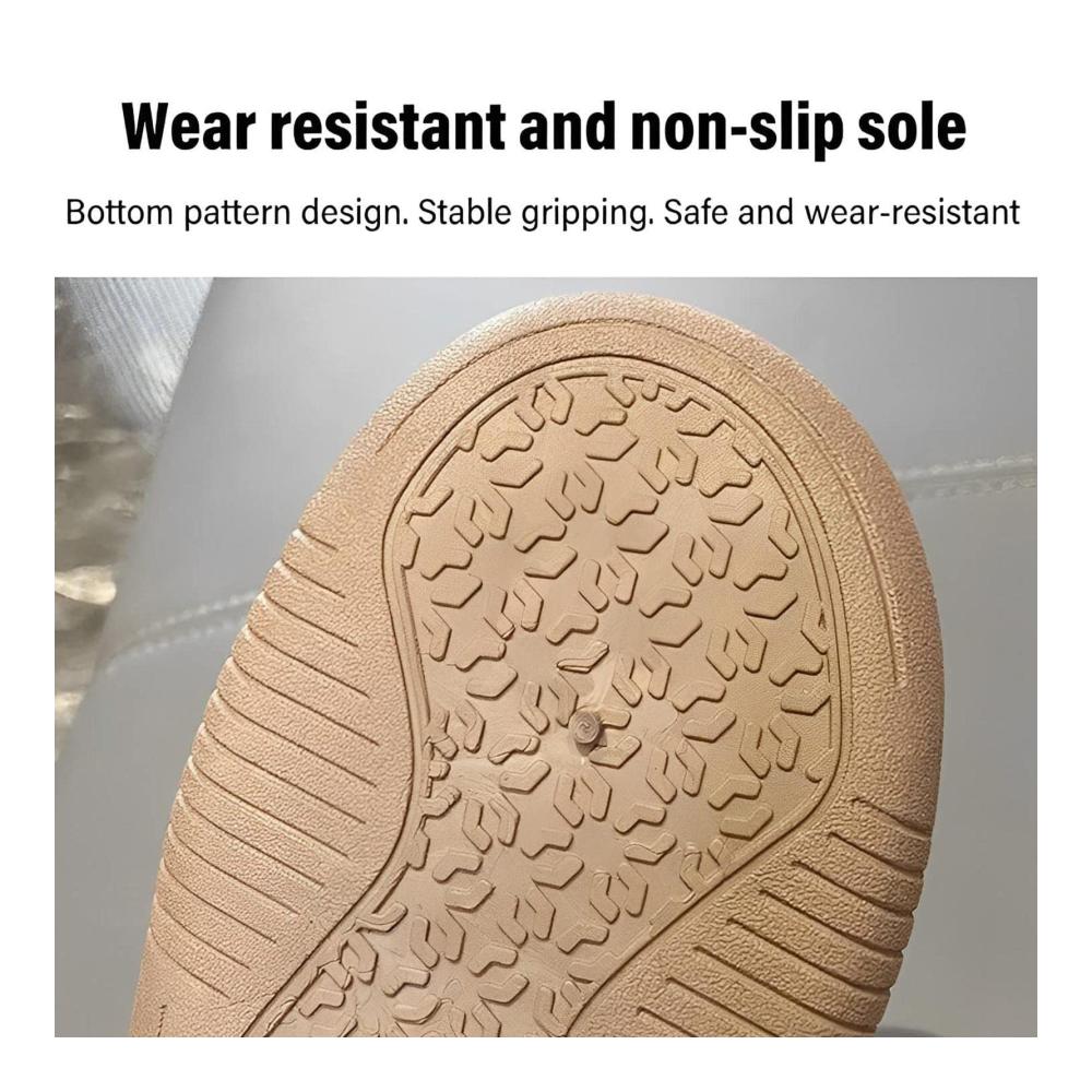 Leichte High-Top-Walkingschuhe Wasserdichte Sneaker mit Gummimaterial für Damen - Trendige Damenstiefel mit dicker Sohle und hohen Riemen perfekt für Geburtstagsgeschenke und Treffpunkte