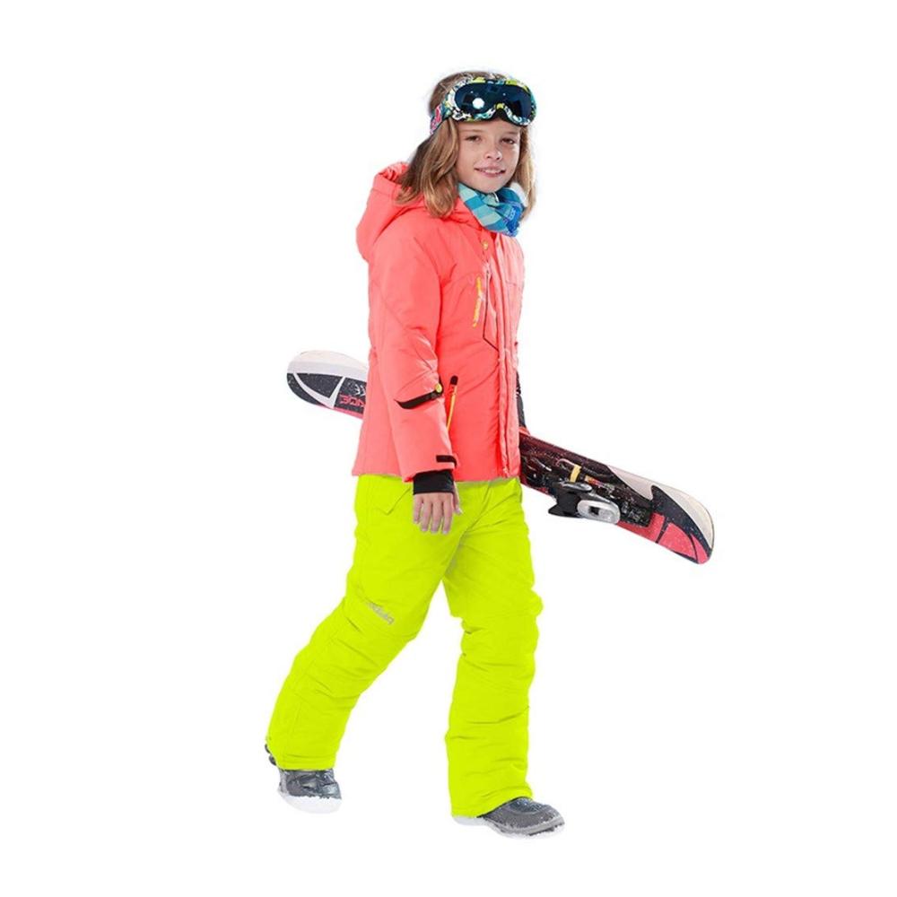 Kinder Skianzug Mädchen Wasserdicht Winddicht Atmungsaktiv Warm Outdoor Skiwear 8-14 Jahre