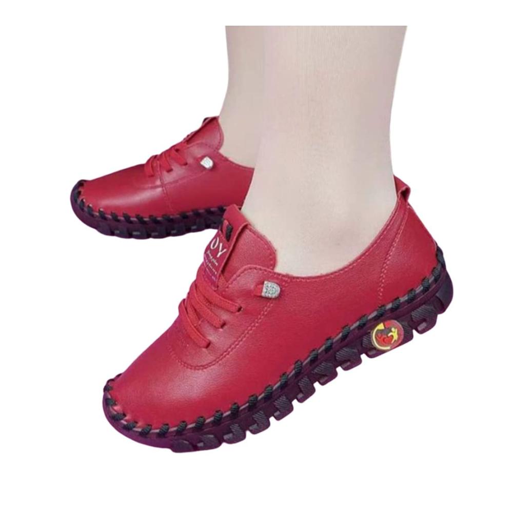 Frauen Ledersneaker Atmungsaktive Schuhe für Wander- und Campingabenteuer
