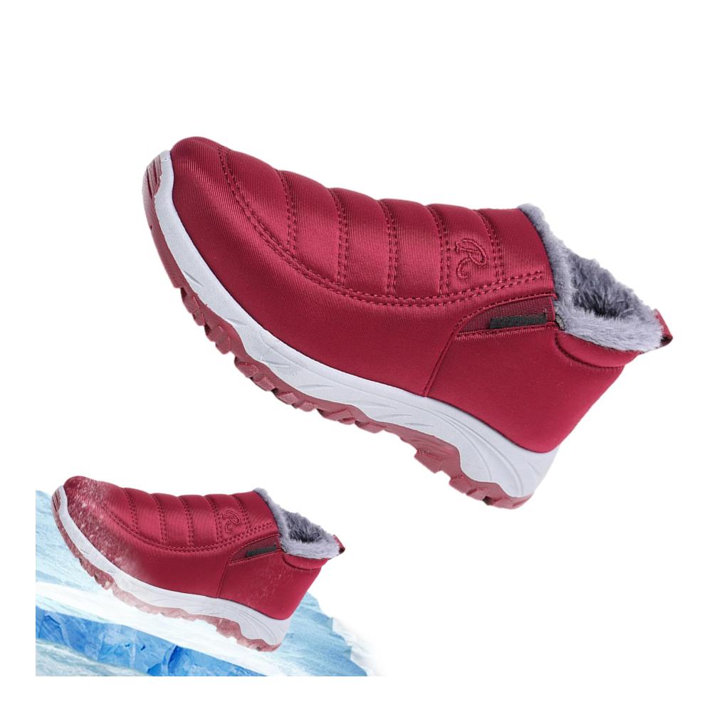 Ankle Snow Boots für Senioren | Warme rutschfeste Winterstiefeletten - Indoor & Outdoor Stiefel für mittleres und höheres Alter