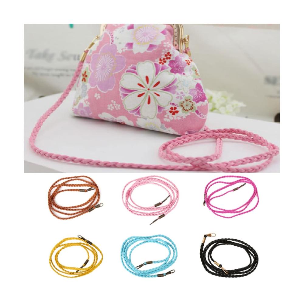 Modischer Ersatz-Gürtel mit gewebter Taschenkette für Handtaschen - Stilvolles Accessoire für Geldbeutel und Beutel (Farbe 1