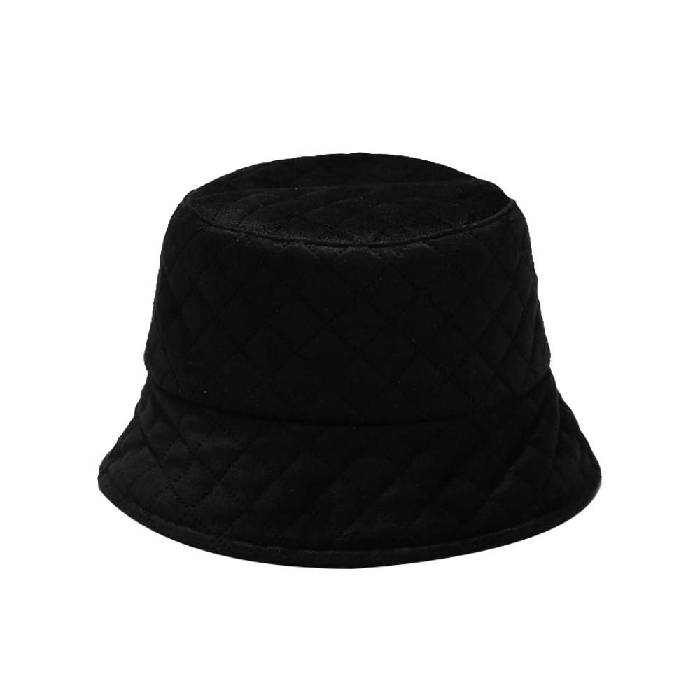 Damen Fischerhut für Herbst/Winter - Warm gesteppt kariert lässige Outdoor-Version