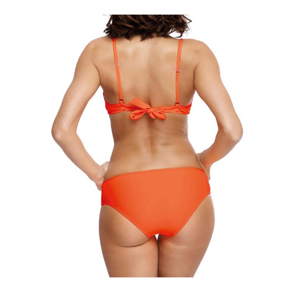 Bikini Set Mädchen 140 Sexy Gold Samt Badeanzug Hohe Taille Sommer Beachwear Orange-L