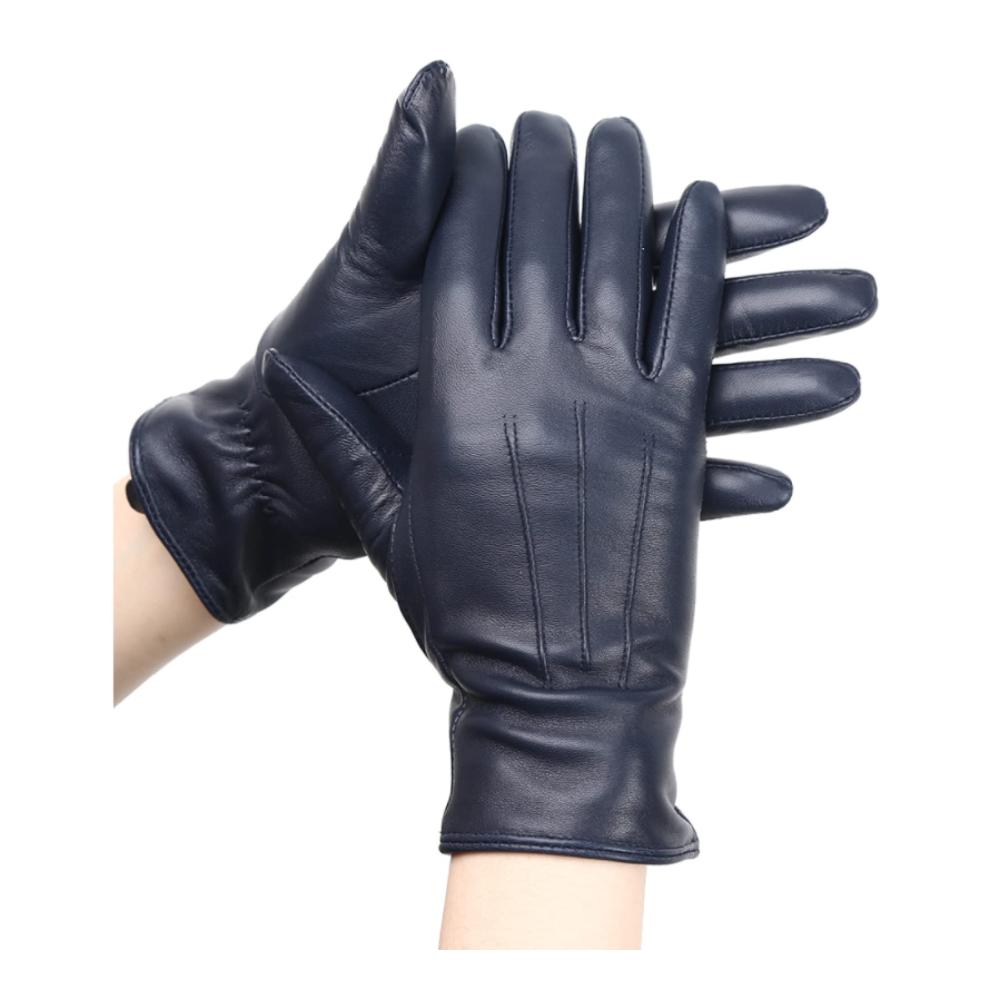 Damen Winterhandschuhe aus Schaffell | Warme Lederhandschuhe für Frauen beim Fahren | Weiche und bequeme Damenhandschuhe für den Winter