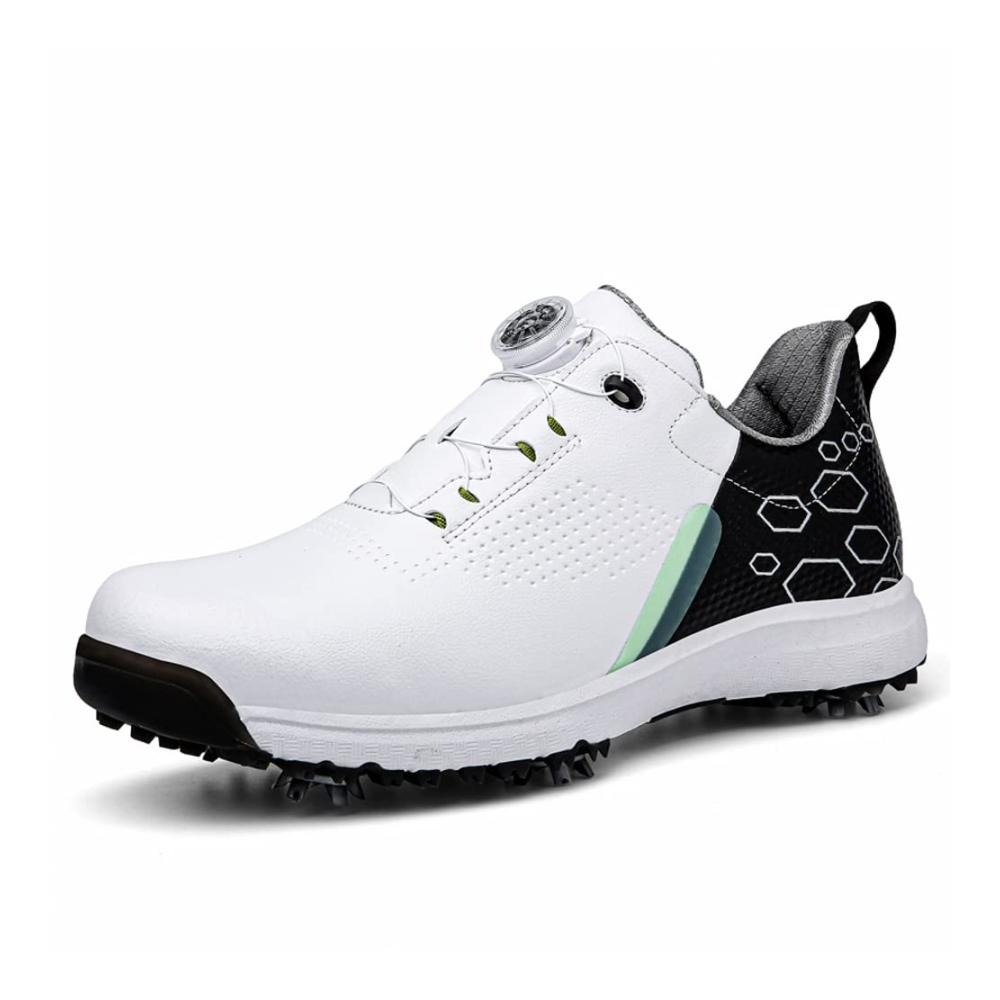 Wasserdichte Abriebfeste Herren Golfschuhe mit Rutschfestigkeit und Drehschnalle