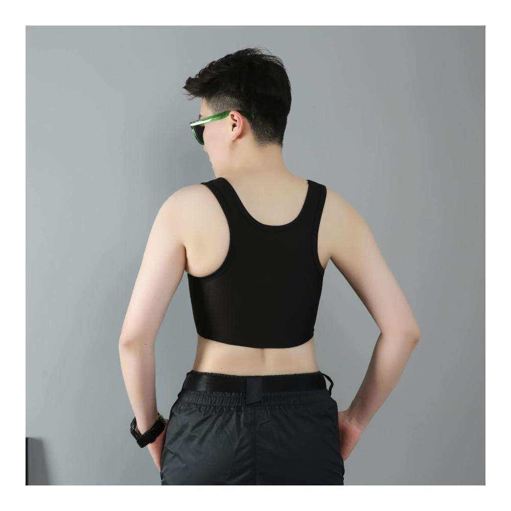 Tomboy Trans Lesbian Shapewear Chest Binder & Bustiers für Atmungsaktiven Komfort