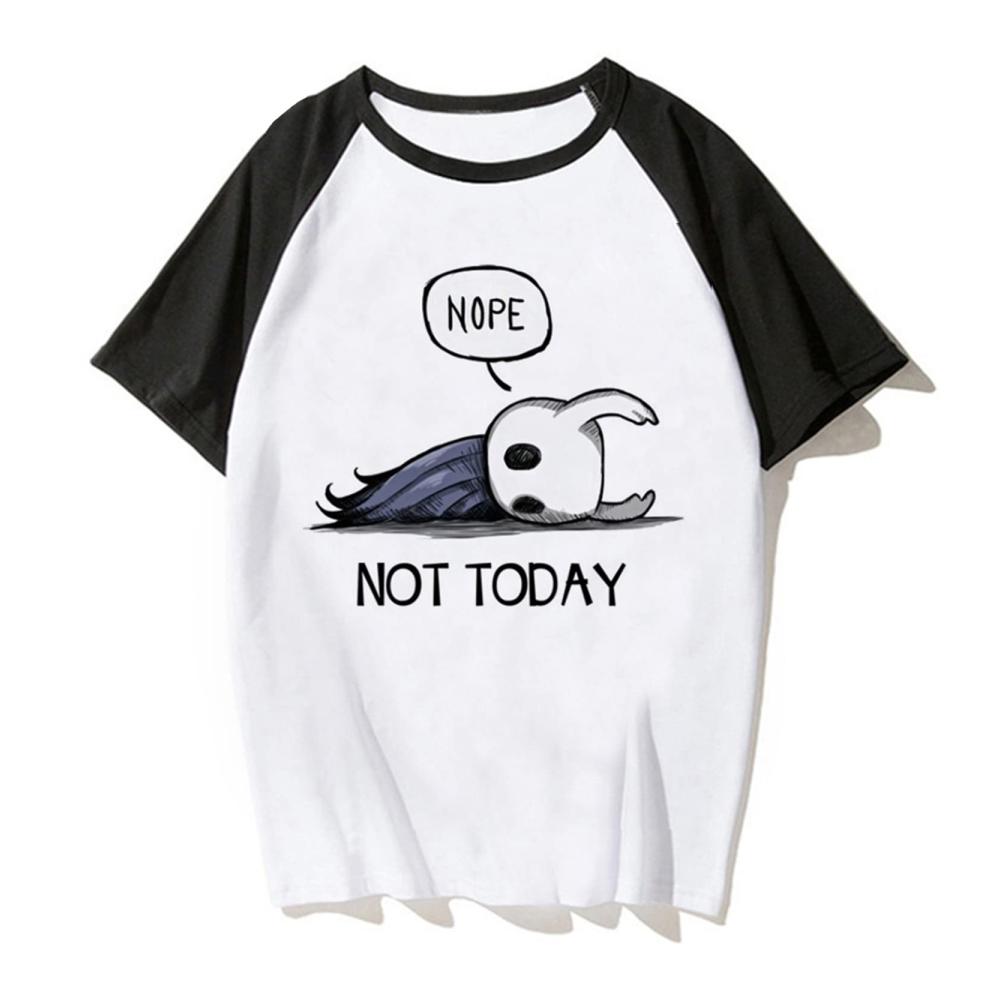 Hollow Knight Patchwork Color T-Shirt - Harajuku Fashion Trend Hip Hop Street Style Sweatshirt für Männer und Frauen (XS-3XL