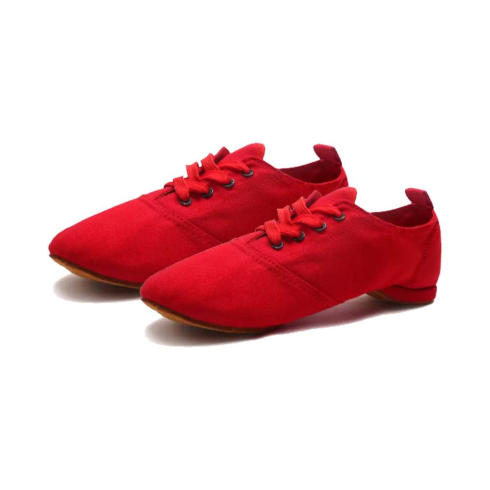 Canvas Tanzschuhe Damen Modische flache Stiefel für Kinder Erwachsene & Frauen